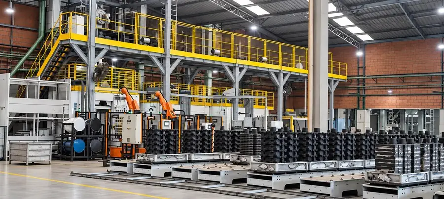 Instalação industrial Automatic 6